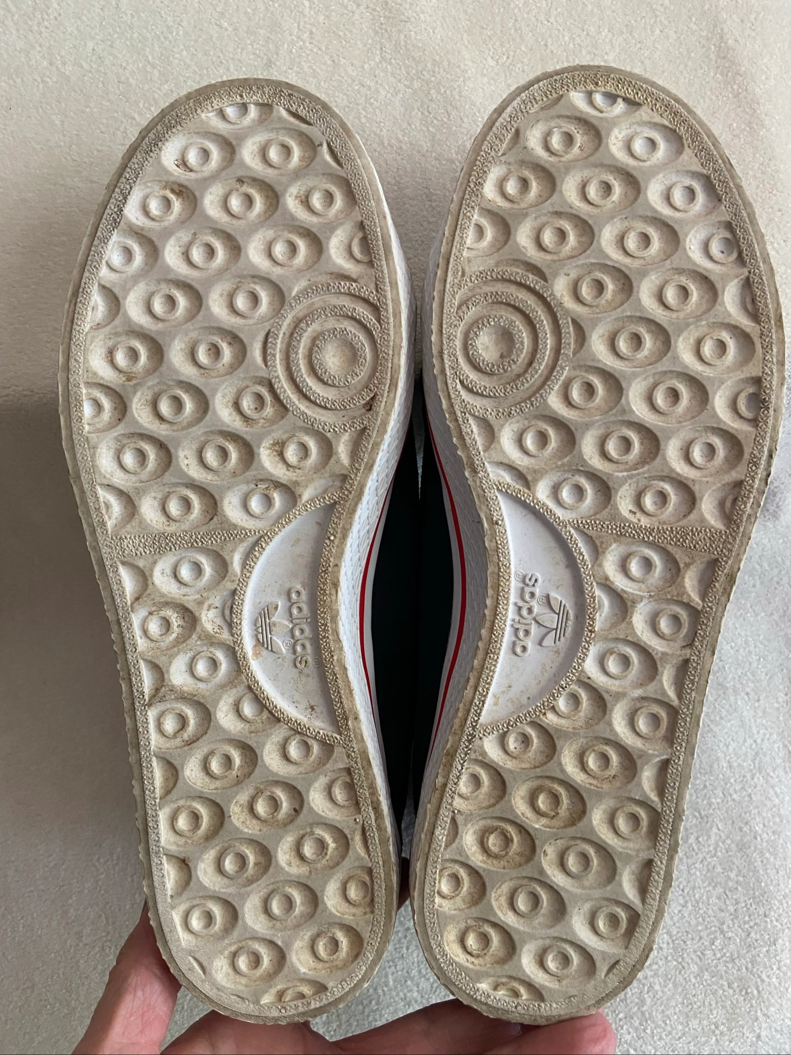 Adidas hoge basket•suède effect•veters aan de voorkant•marineblauw•36,5• – photo 8
